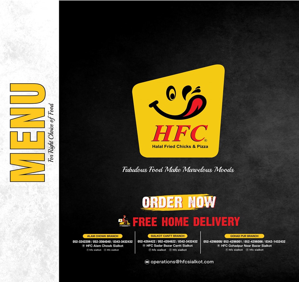 HFC Pizza Menu Find Pizza Menu Pizza Deals and Prices around the globe